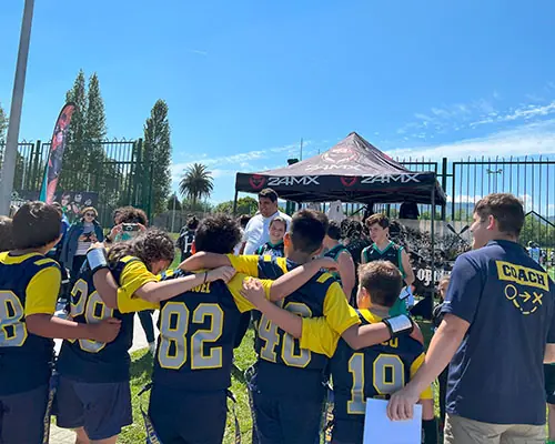 Equipo sub 15 de flag football de los Wildcats